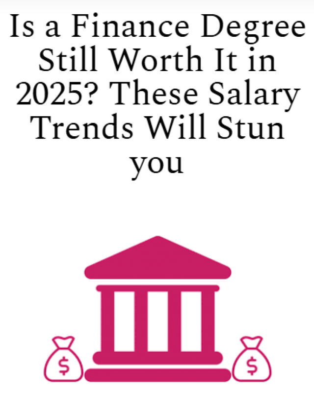 Is a Finance Degree Still Worth It in 2025? These Salary Trends Will ...